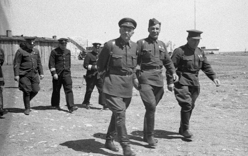 Оборона Севастополя. Командующий Приморской армией генерал Иван Ефимович Петров
