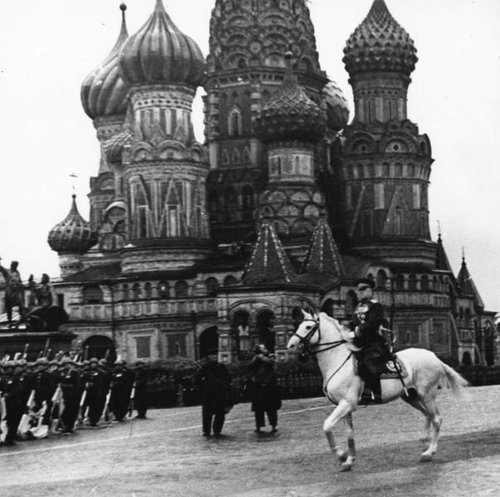 Парад Победы на Красной площади. Москва, 1945 г