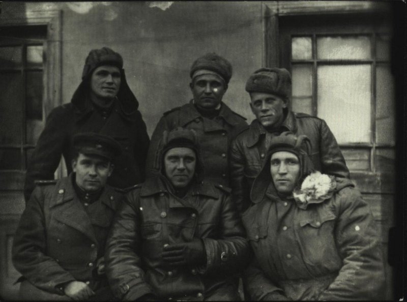 Tankmen of the 20th tank brigade. 
