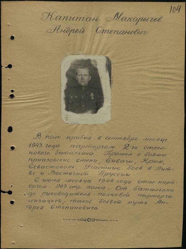 Original image: Captain Makarychev Andrey Stepanovich