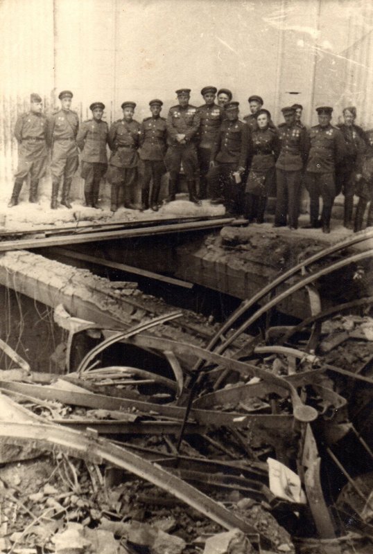 Hitler's Reich Chancellery. Germany, Berlin, May 1945