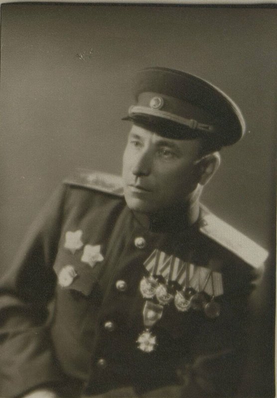 Image: The commander of the 15th Guards Rifle Division of the Guards Major General Chirkov P.M.