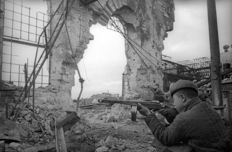 Street-to-street fighting. Liberation of Crimea