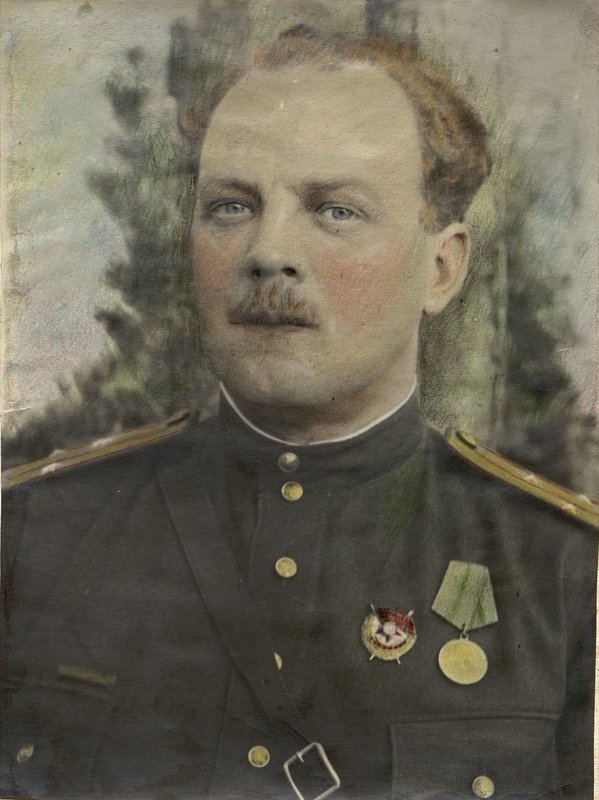 Image: Commander of the 291st Infantry Division Colonel Zayonchkovsky