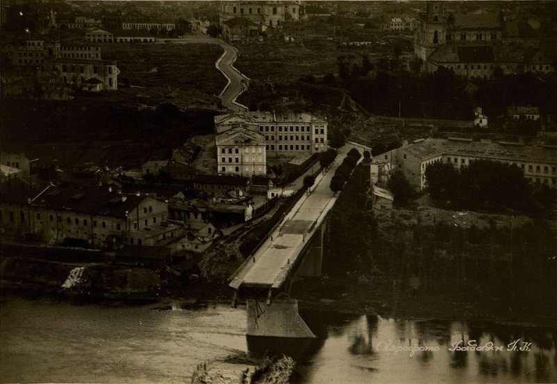 Фотография: Виды на западную часть г. Гродно с воздуха