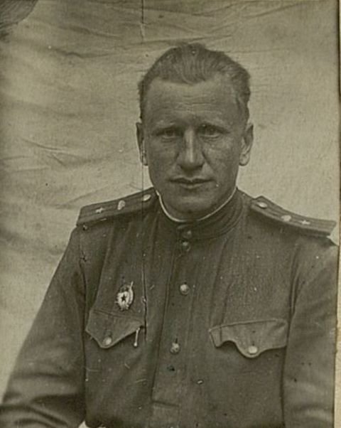 Image: Guards Major Shilo Makar Antonovich. Commander of the 37th Tank Regiment