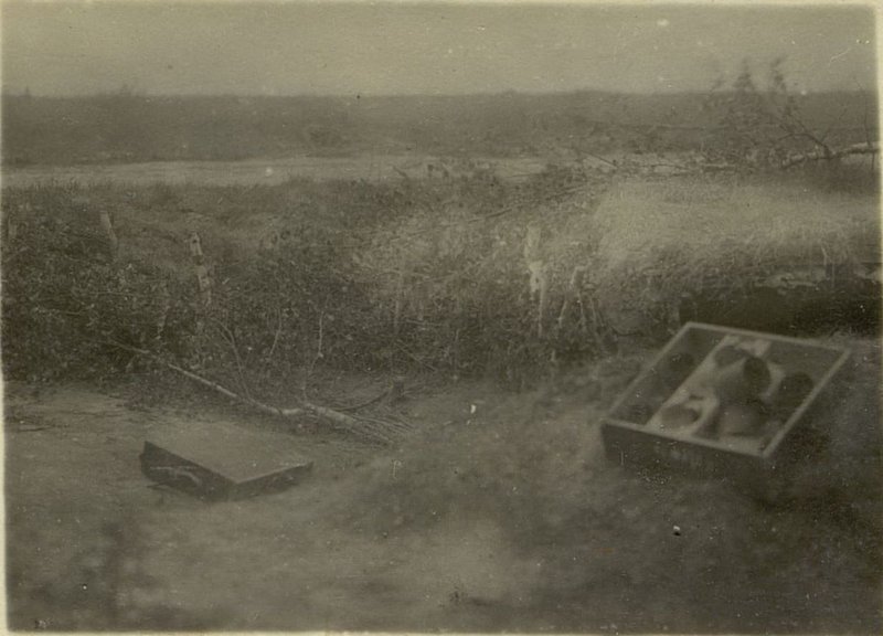 Фотография: Орудийный окоп