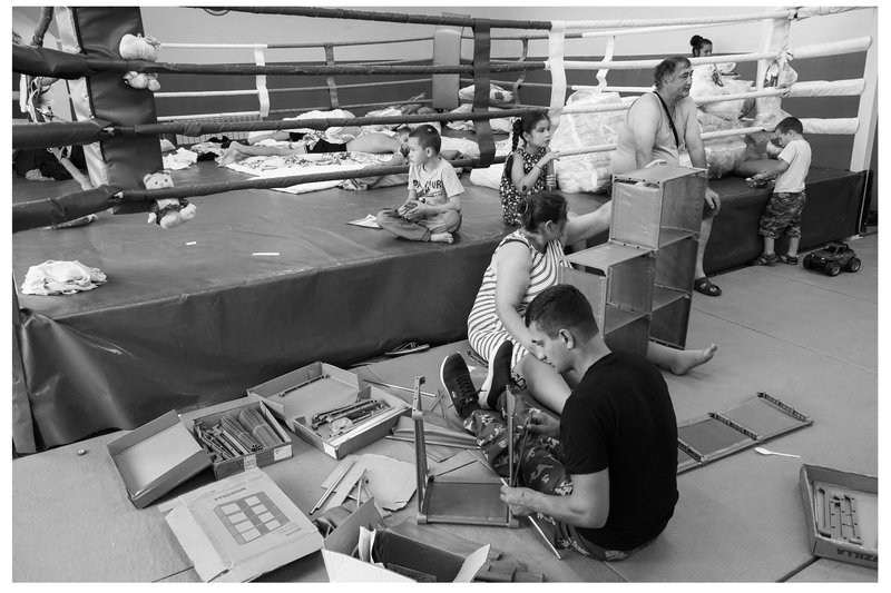The Kursk sports club "Vityaz" has hosted refugees from the border areas of the Kursk Region at its training facility.