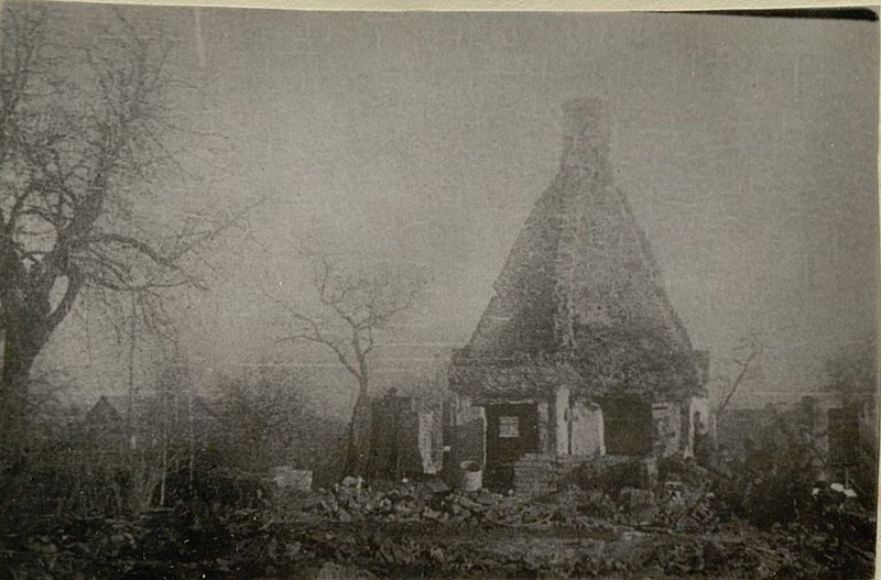 Image: This is how the Germans were smoked from houses and basements in East Prussia
