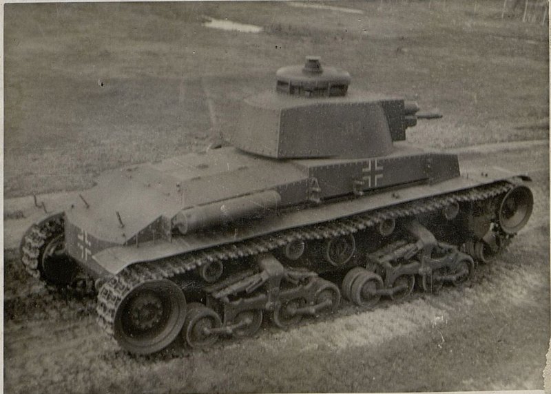 Image: Light tank "Prague-38T" (Czechoslovakian)