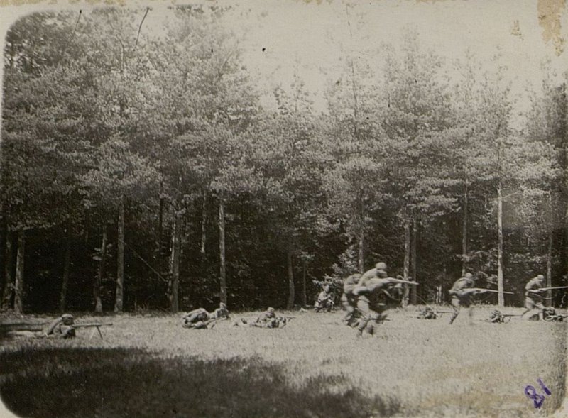 Image: Combat training began