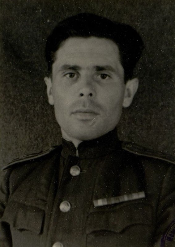 Image: Commander of the 1st tank battalion Major Gorchakov Vsevolod Yakovlevich