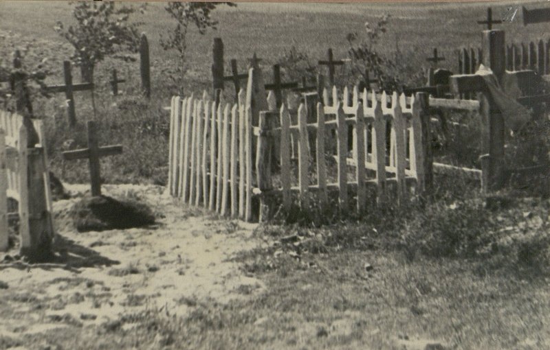 Image: War burial, Grodno region, Zelvensky district, Kostrovichy village council, cemetery in the village of Niz