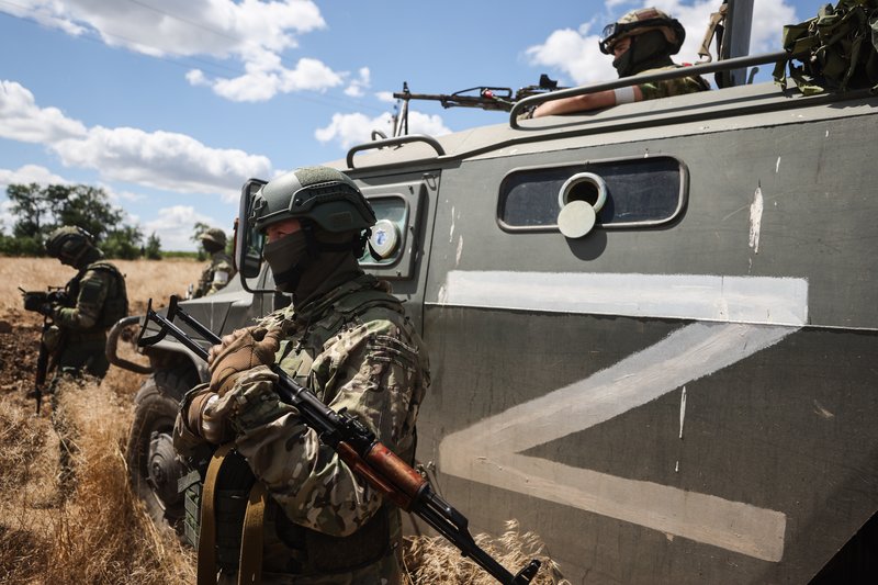Positions of Odessa Brigade servicemen in Kherson region