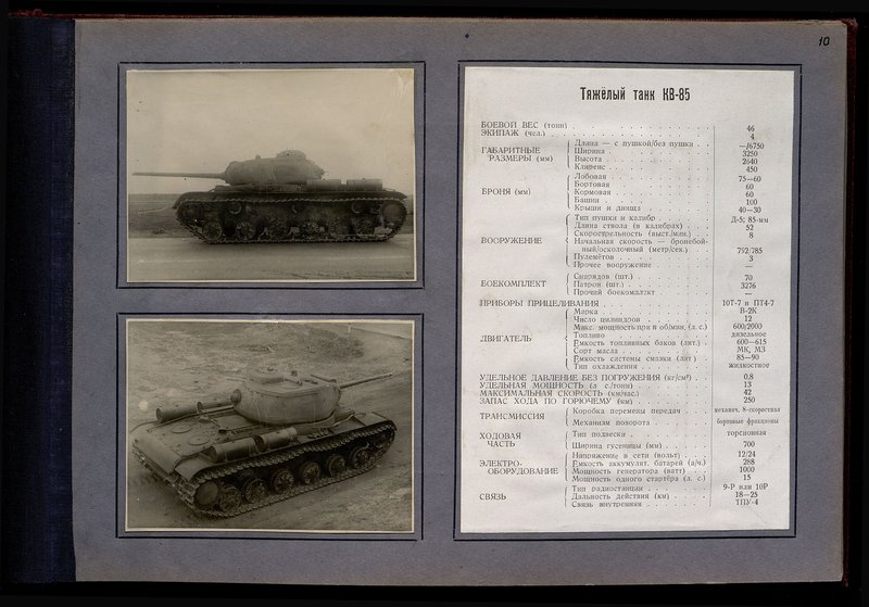 Оригинальный образ: Тяжелый танк КВ-85