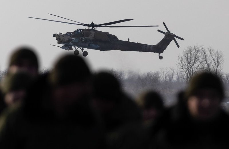 Армейская авиация в зоне СВО. Вертолет Ми-24 в зоне проведения специальной военной операции