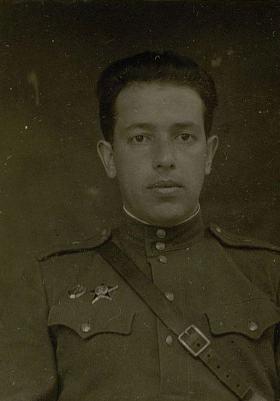 Фотография: Майор интендантской службы Шапиро Лев Исаакович. Заместитель командира 370 стрелковой дивизии по тылу