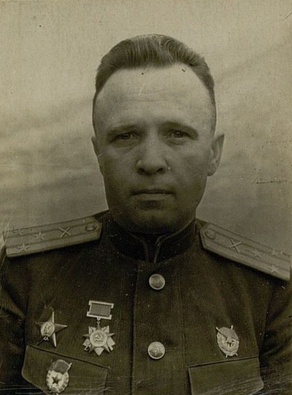 Image: Guards Colonel Fomin Nikolai Alekseevich. Chief of Staff of the Operational Group of the Guards Mortar UnitsNorthwestern Fron