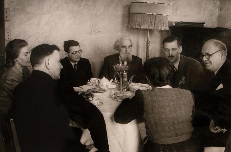 Возвращение скульптора Сергея Коненкова. Москва, 1945 г.