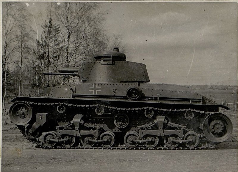 Image: Light tank "Prague-38T" (Czechoslovakian)
