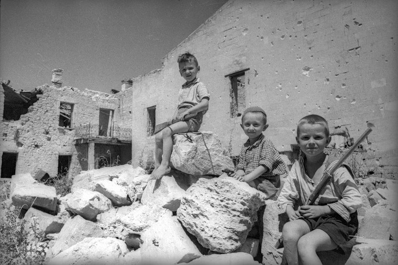 Children of war. Sevastopol