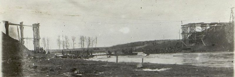 Фотография: Мост через реку Лосмина у ст. Сычевка