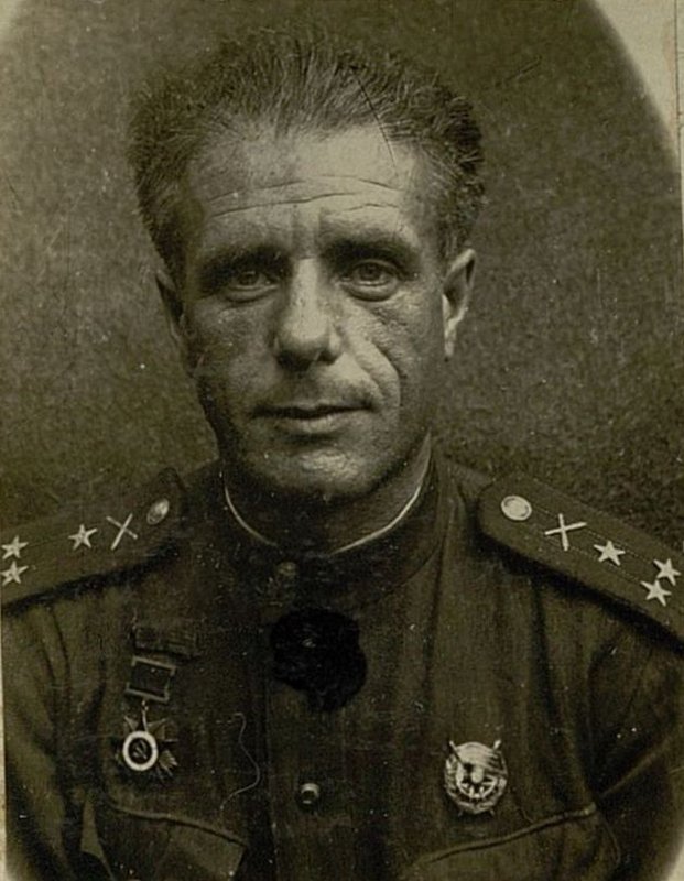 Image: Colonel Reisman Ilya Abramovich. Commander of the 74th Howitzer Artillery Brigade of the Reserve of the High Command