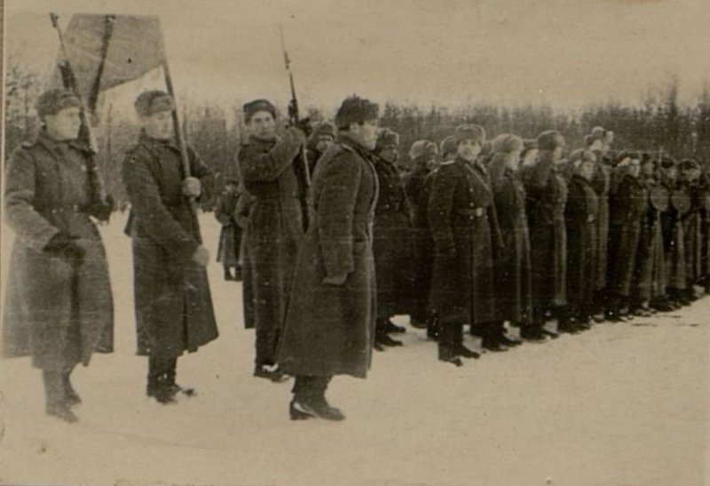 Фотография: Принятие военной присяги