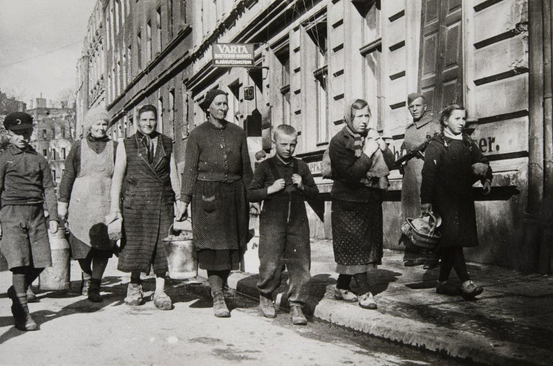 Polish population liberated by the Red Army