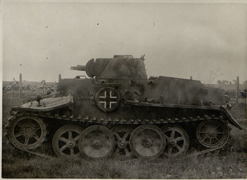 Image: Light tank T-I "model F"