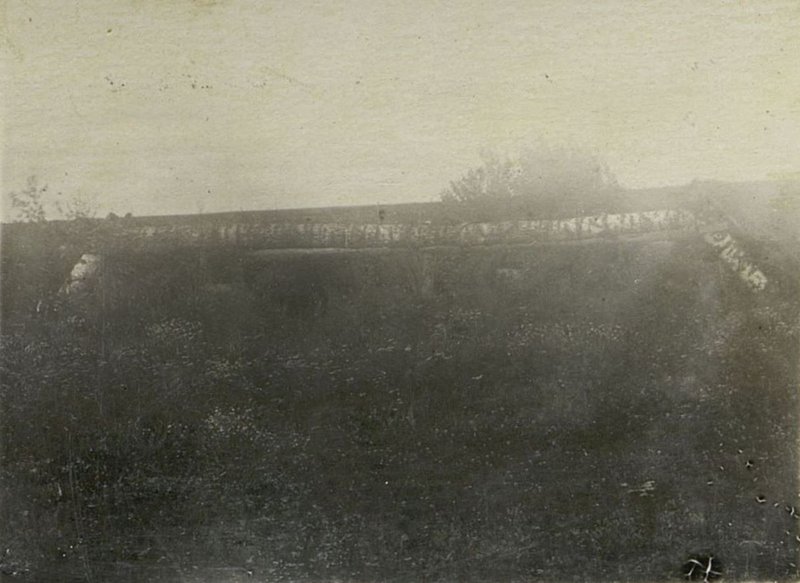 Фотография: Орудийный окоп