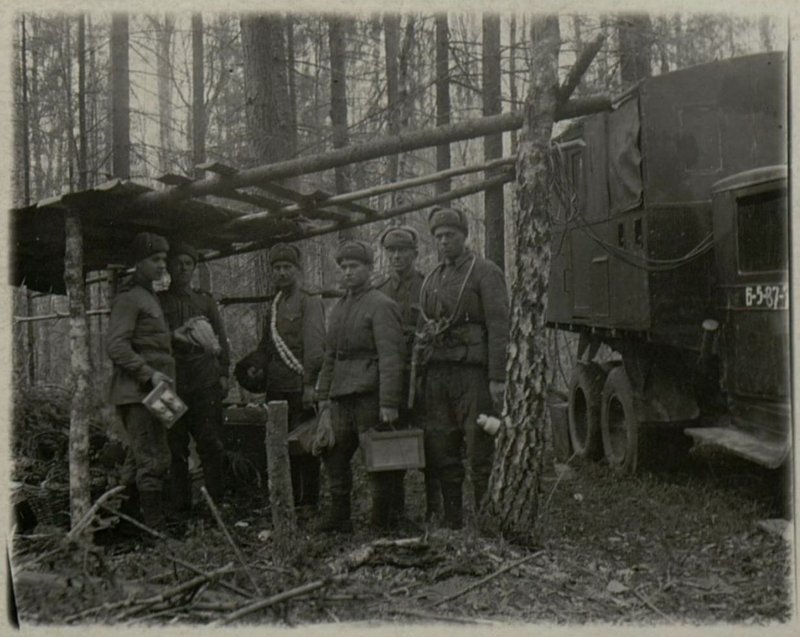 Image: Subdivision of Major Chikushin's unit before going on a combat mission