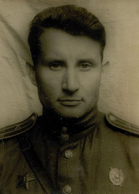 Image: Lieutenant Colonel Mikhalevich Alexander Georgievich. Commander of the 19th artillery regiment of the 26th rifle division