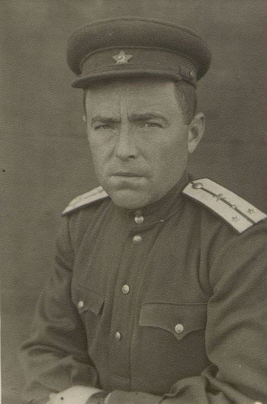 Image: Chief of the Automobile Company Senior Technician Lieutenant Andrey Nikolayevich Silin