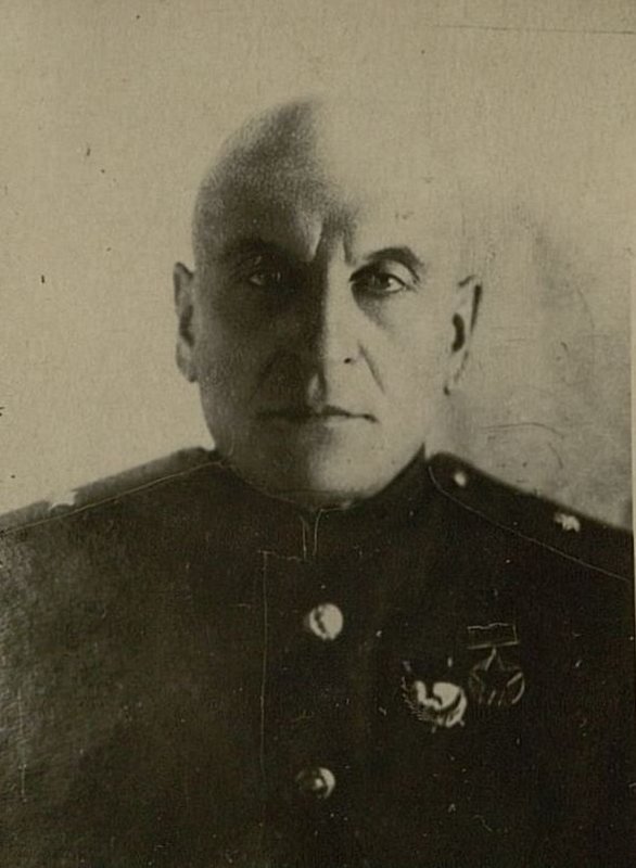 Image: Major General of the Quartermaster Service Shafransky Ivan Osipovich. Deputy Commander of the 34th Army for the rear
