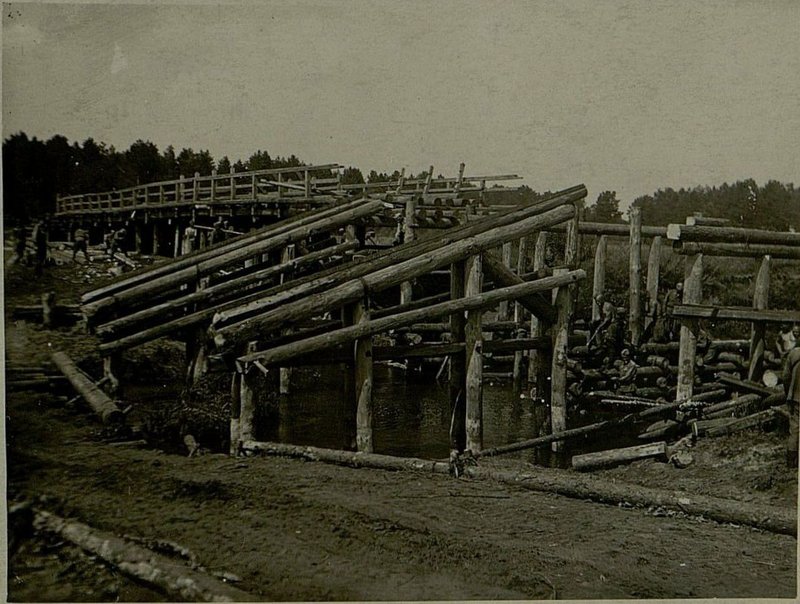 Фотография: Мост в период восстановления и усиления