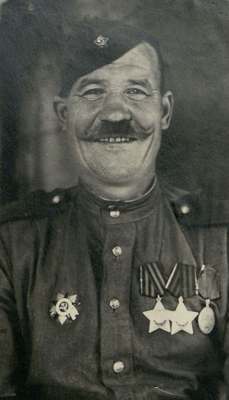 Фотография: Старший сержант Семен Васильевич Москаев, член ВКБ /б/