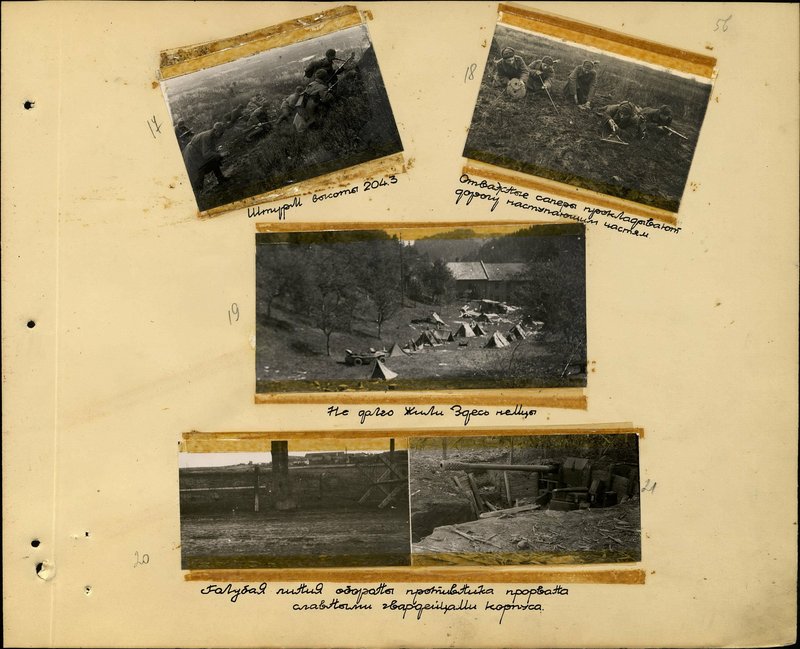 Original image: Brave sappers pave the way for the advancing units