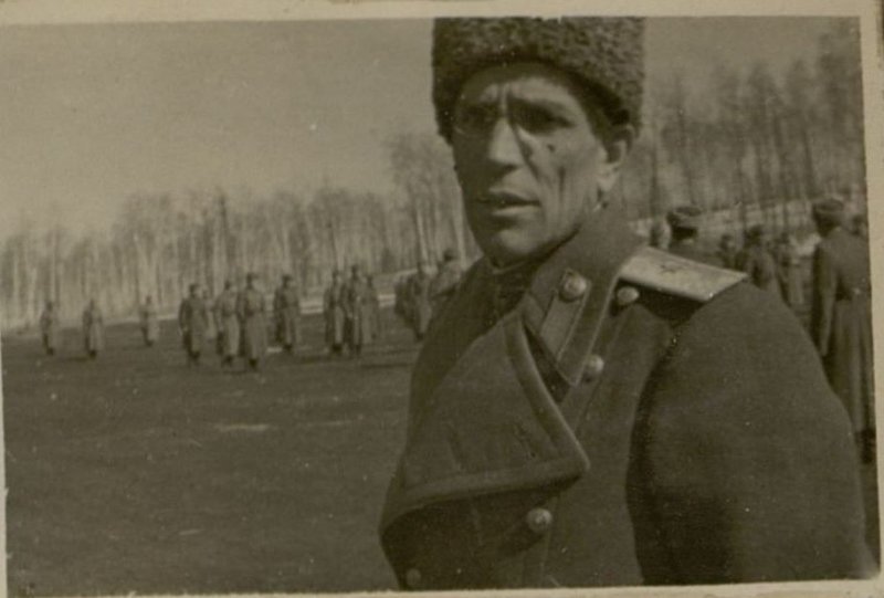 Фотография: Генерал-майор товарищ Ворожейкин на смотре