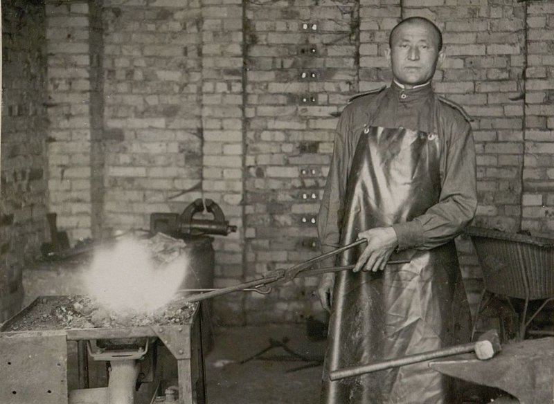 Image: Blacksmith Private Beizeldanov