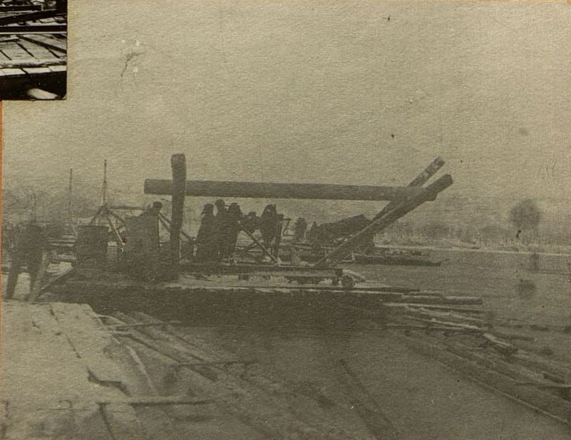 Фотография: Лучшая копровая команда старший сержант Нестерова 33 Мост. железнодорожной батальона
