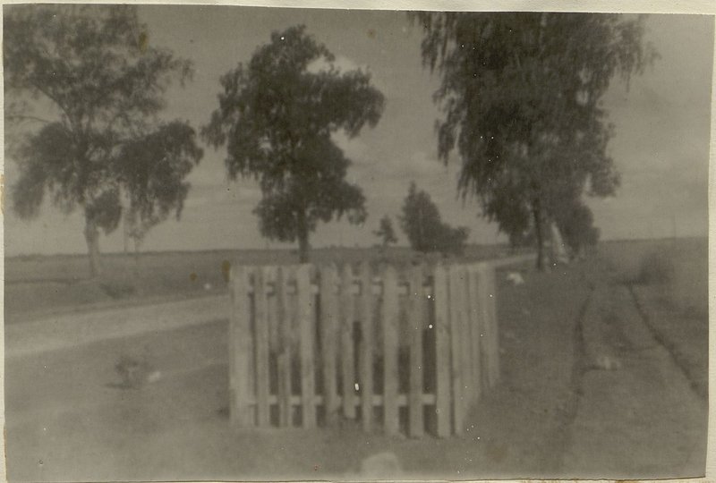 Image: War burial, Smorgon district, Shutovsky village council, village Klidenyaty