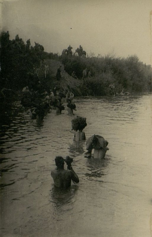 Фотография: Форсирование Западного Буга Частями 121 гвардейской стрелковой дивизии