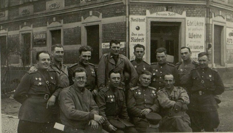 Фотография: Встреча с союзниками на Эльбе