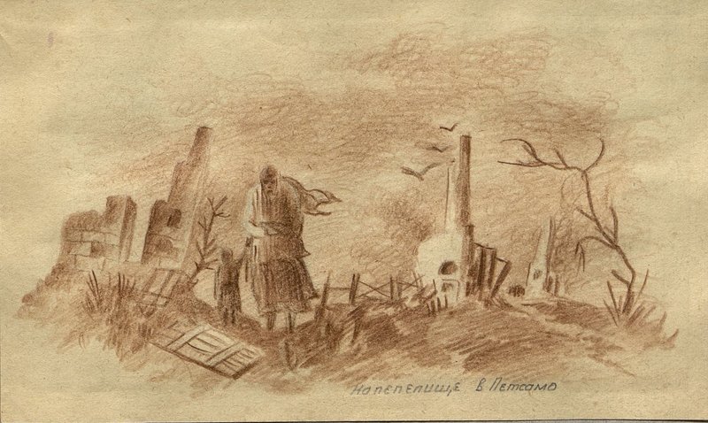 Image: On the ashes in Petsamo