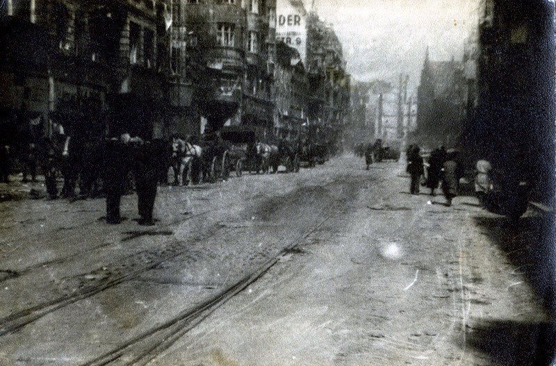 Улицы в г. Берлине, май 1945 г.