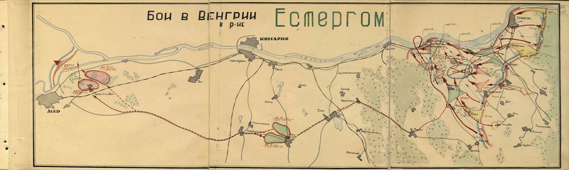 Original image: Fights in Hungary in the Esztergom region