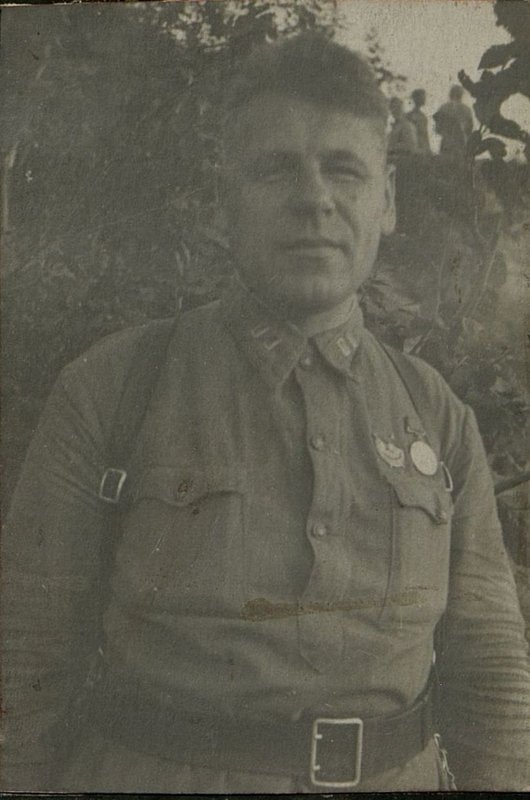 Фотография: Батальонный комиссар Горев