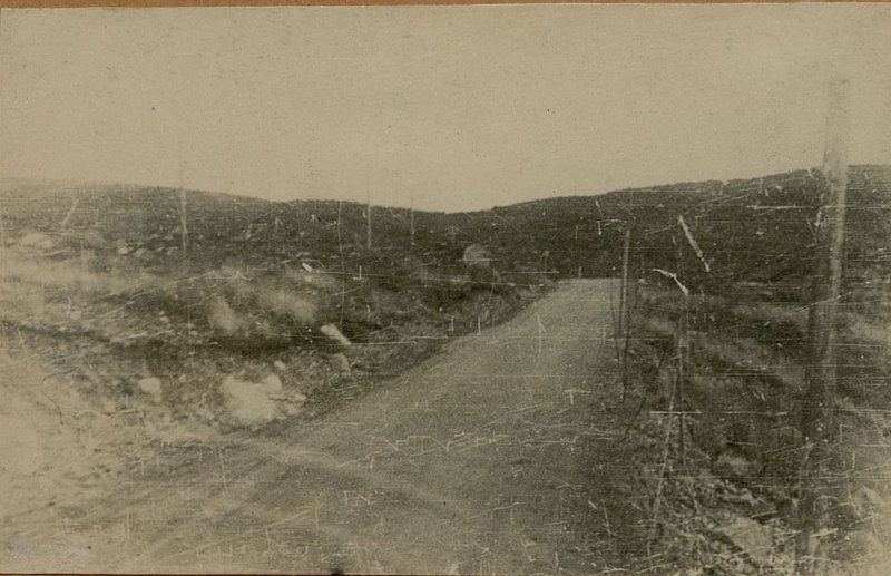 Image: The road to Petsamo in the area of square 1040