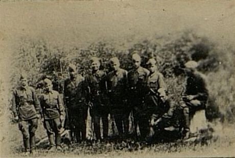 Фотография: Группа 2-й инженерной роты, возвратившаяся с задания по минированию в тылу противника